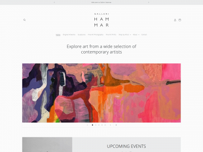 gallerihammar.se snapshot