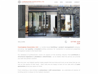 cunninghamassociates.co.uk snapshot