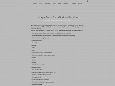 terapiecraniosacrala.com snapshot