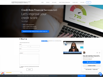 www.creditbossfs.com snapshot