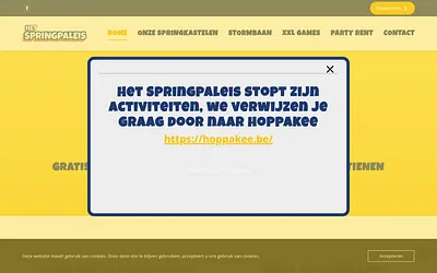 hetspringpaleis.be snapshot