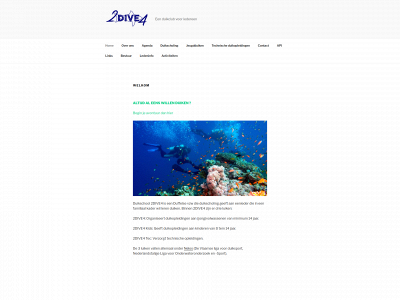 2dive4.be snapshot