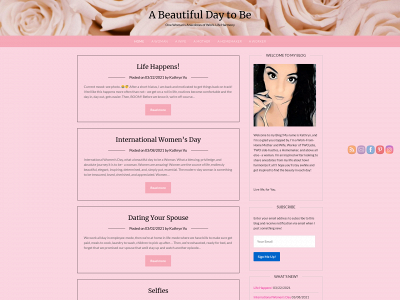 abeautifuldaytobe.com snapshot