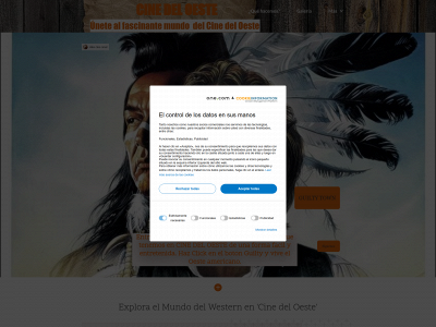 cinedeloeste.com snapshot