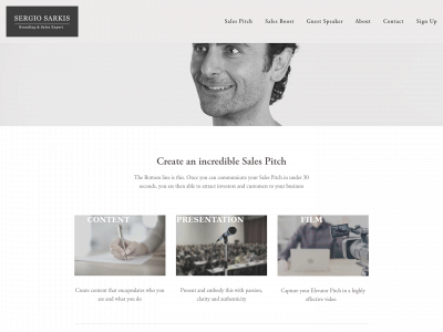 sergiosarkis.com snapshot