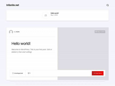 infanite.net snapshot
