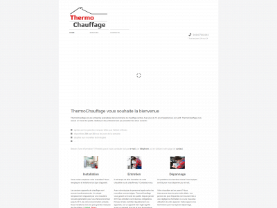 thermochauffage.be snapshot