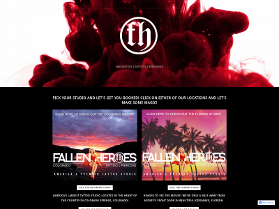 www.fallenheroestattoo.com snapshot
