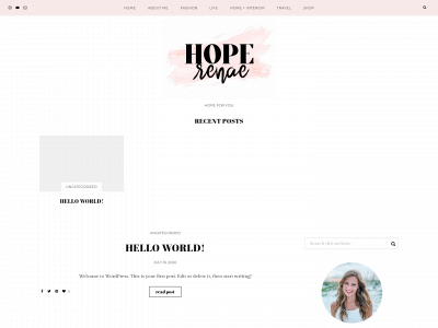 hoperenae.com snapshot
