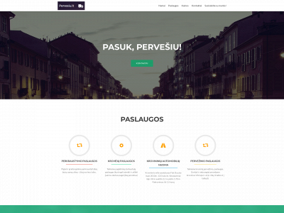 pervesiu.lt snapshot