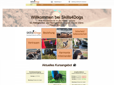 skills4dogs.ch snapshot