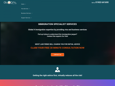 global4immigration.com snapshot