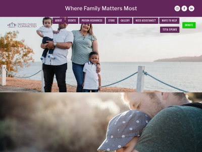 keepingfamilyconnected.org snapshot