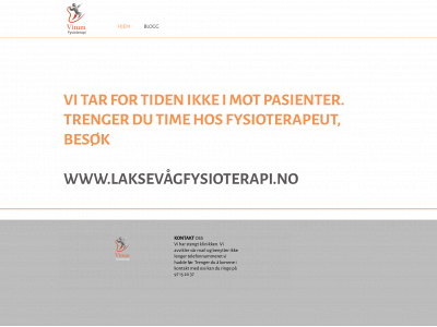 vitumfysio.no snapshot