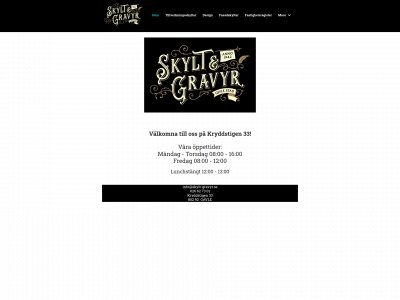 skylt-gravyr.se snapshot