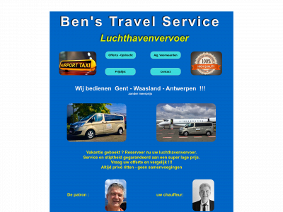 benstravelservice.be snapshot