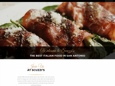 www.scuzzisitalianrestaurant.com snapshot