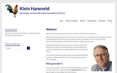 kleinhaneveld.nl snapshot