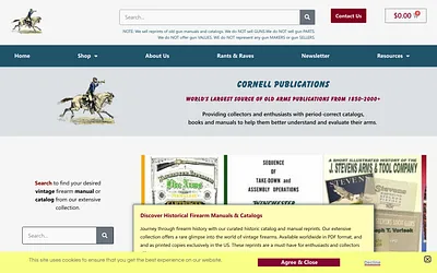 cornellpubs.com snapshot