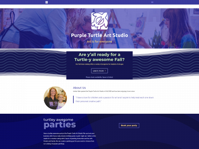 purpleturtleartstudio.com snapshot