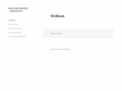 wouterkroeze.nl snapshot