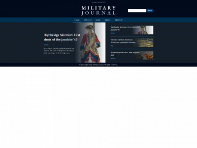 militaryjournal.co.uk snapshot