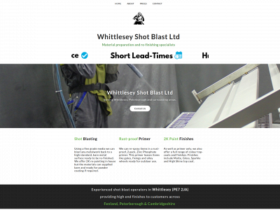 whittleseyshotblast.com snapshot