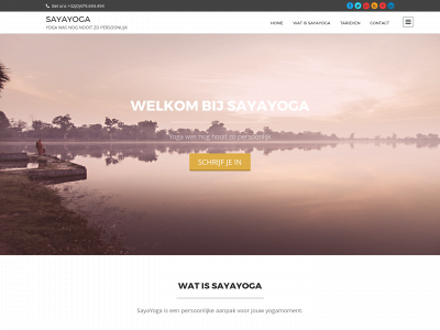 sayayoga.com snapshot