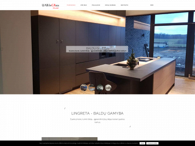 lingreta.lt snapshot