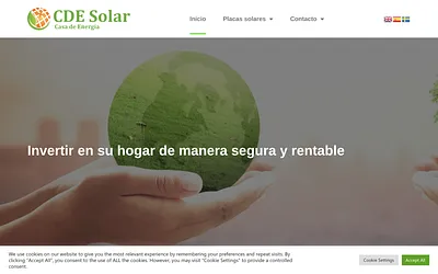 cdesolar.com snapshot