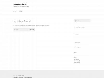 gtfoofdebt.com snapshot