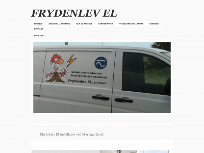 frydenlev-el.dk snapshot