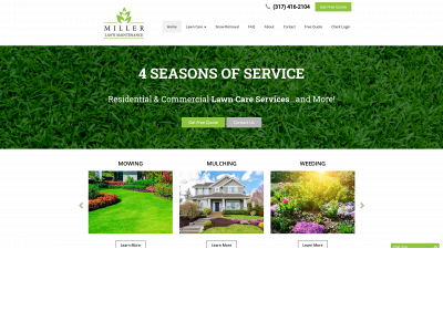 millerlawnmaintenance.com snapshot