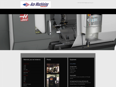 acemachining.com snapshot
