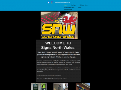 signsnorthwales.co.uk snapshot