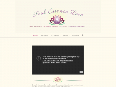 soulessencelove.com snapshot