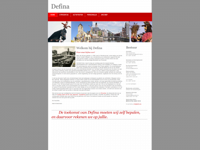 defina.be snapshot