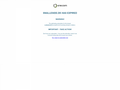 snalleside.dk snapshot