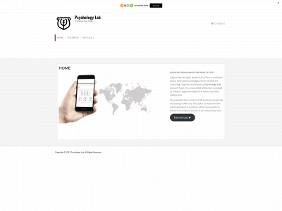 psychology-lab.com snapshot