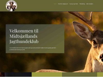 midtsjællandsjagthundeklub.dk snapshot