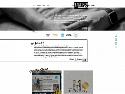 thedadadiary.com snapshot