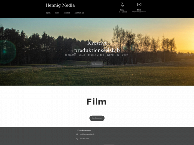 hennigmedia.dk snapshot