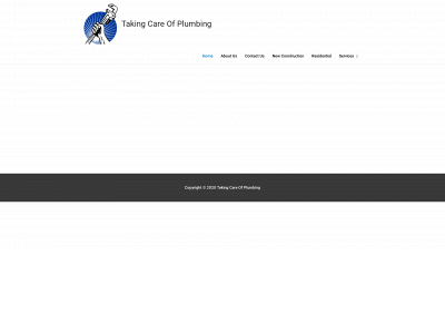 takingcareofplumbing.com snapshot
