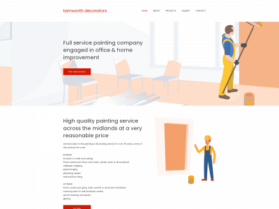 tamworthdecorators.co.uk snapshot