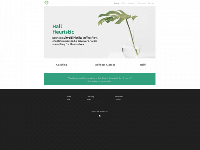www.hallheuristic.com snapshot