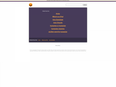 humanise.com snapshot