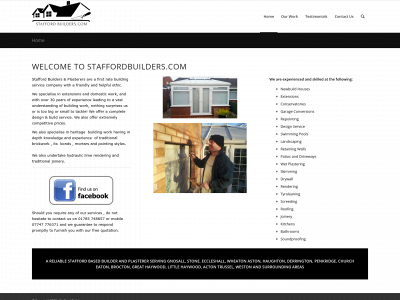 staffordbuilders.com snapshot