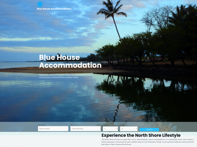 bluehouseaccommodation.com snapshot