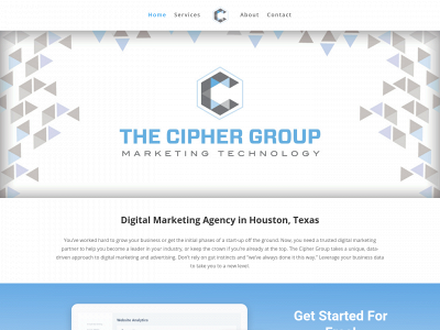 theciphergroup.com snapshot