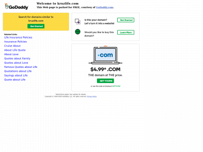 kruzlife.com snapshot